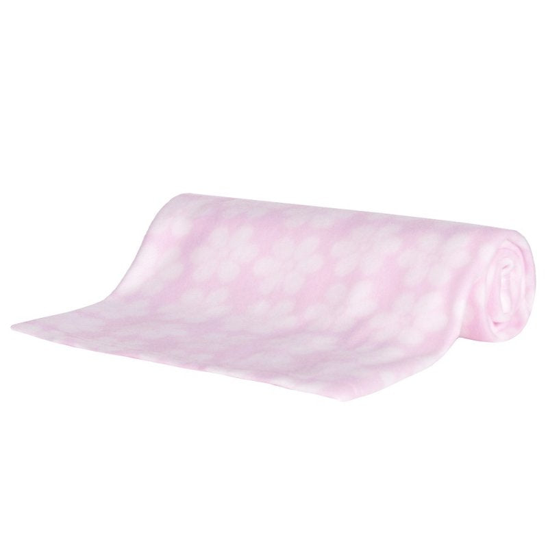 Baby Fleece Blanket for Pram, Crib, Moses Basket Carry Cot or Cot Bed - PINK (Set of 3)