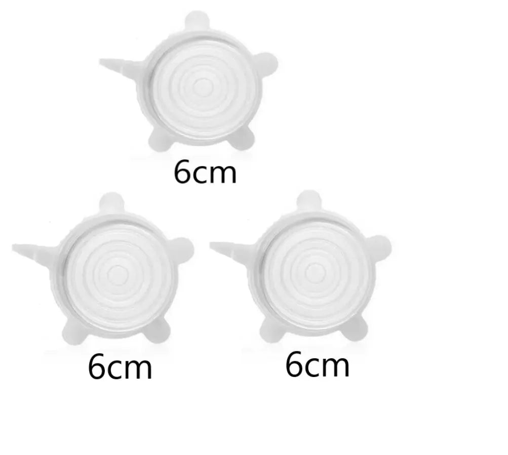 Reusable Silicone Stretch Food Bowl Wraps Storage Lids Cover
