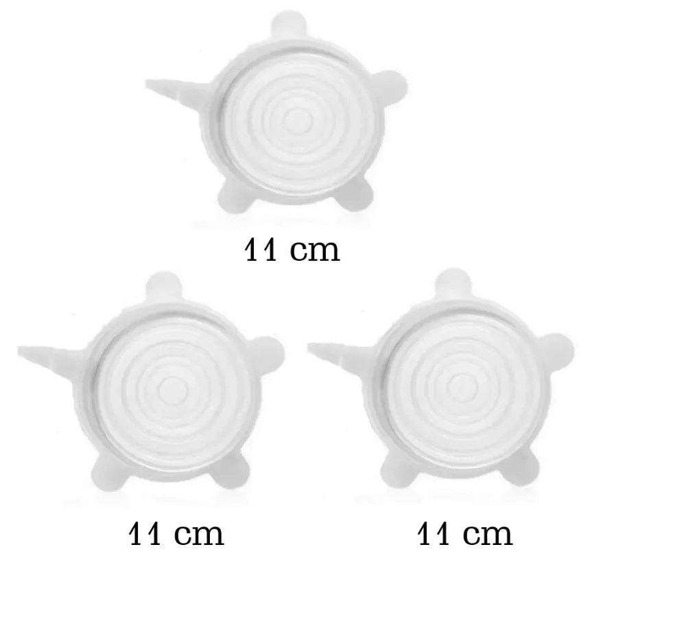 Reusable Silicone Stretch Food Bowl Wraps Storage Lids Cover