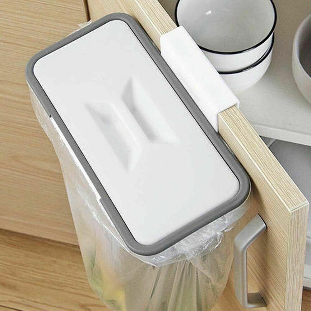 Over The Cabinet Door Garbage Holder