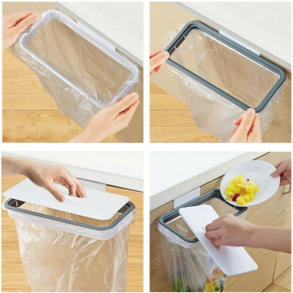 Over The Cabinet Door Garbage Holder