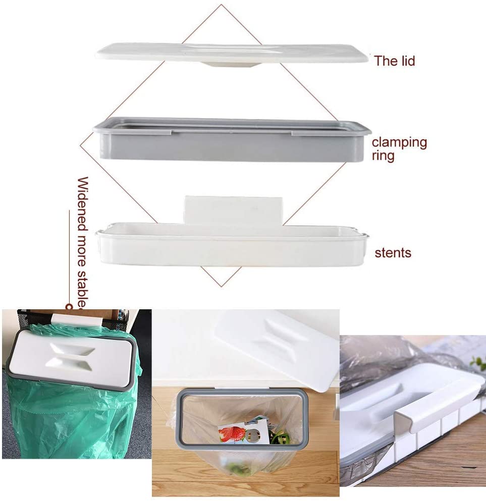 Over The Cabinet Door Garbage Holder