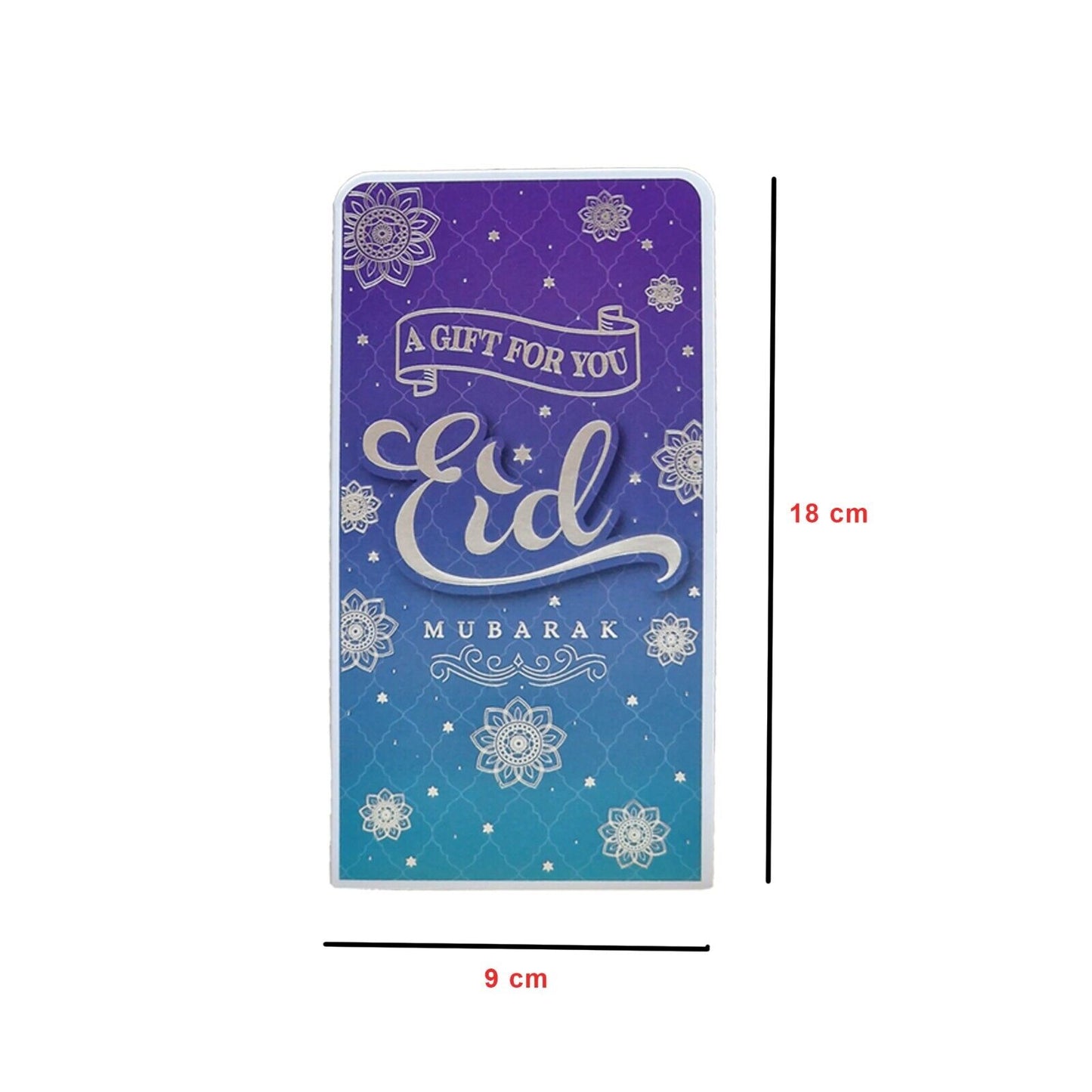 Eid Mubarak Money Wallet - Peacock