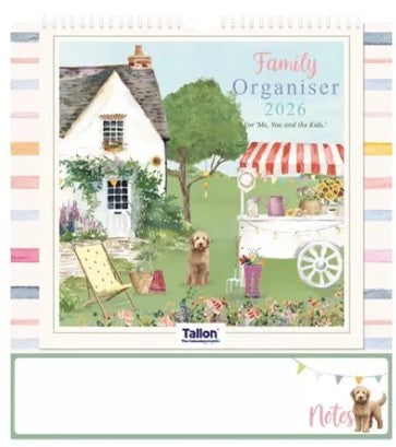 2026 Family Organiser Month to View Calendar