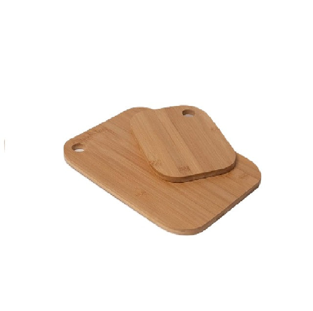 Set of 2 Anti-Bacterial Bamboo Chopping Boards
