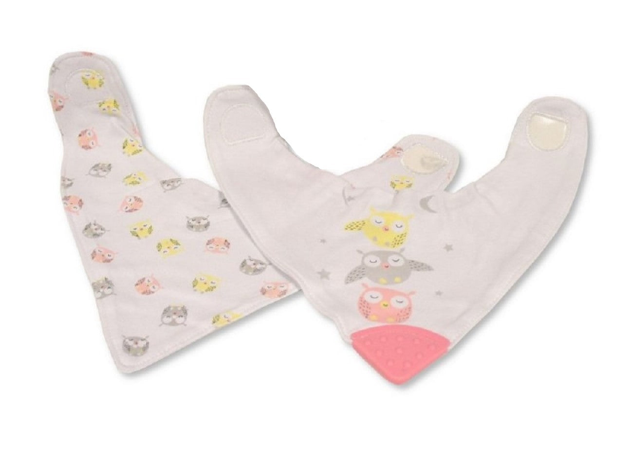 Bibs with Teether (Pack of 2)