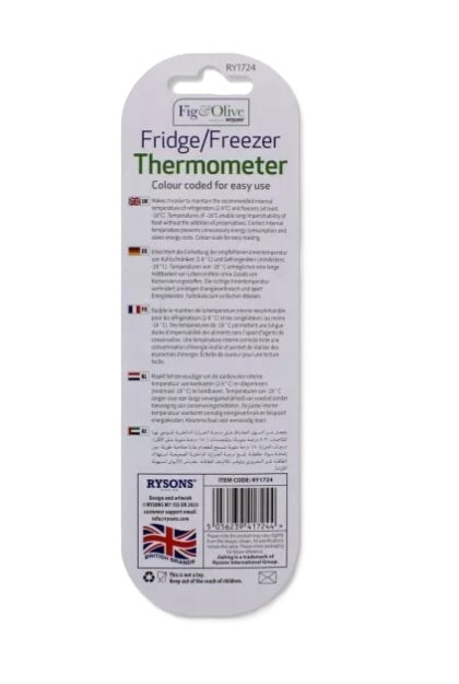 Fridge & Freezer Thermometer