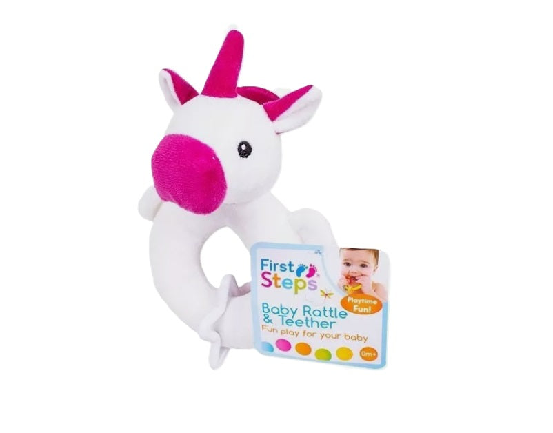 Animal Shape Soft Rattle Plush Toy
