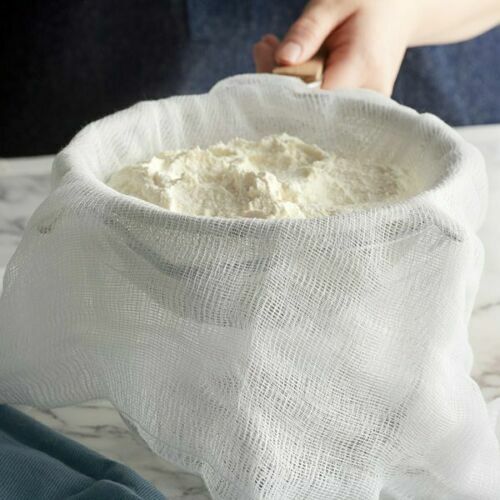 2 Pack Reusable Large White Cotton Cheese Cloth|