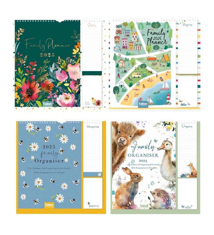 Family Organiser & Calendars