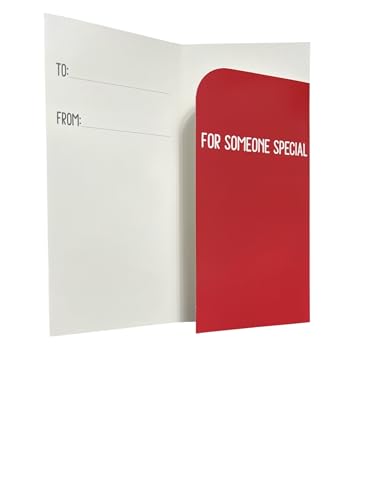 Set of 6 Cute Tri Fold Traditional Christmas Money Wallets for Holding Currency Notes, Gift Card, Voucher| Lovely Seasonal Xmas Greetings| Quality Paper Foil Printing Paper Envelops (Design 1)