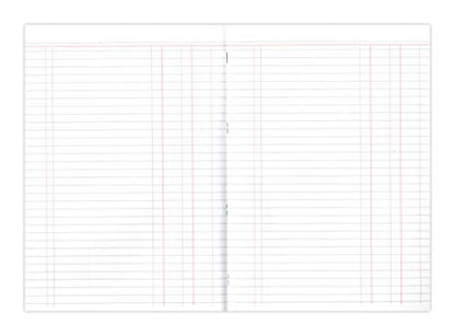 Silvine A4 Book Keeping Journal, 32 Pages Printed 'Double Cash' - Ref SJA4J