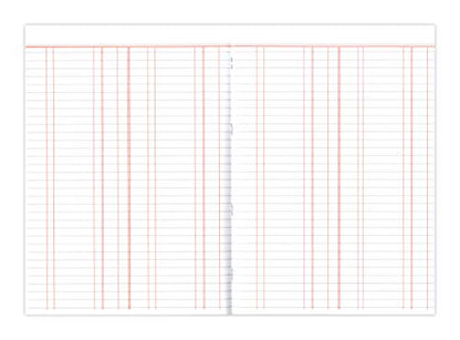 Silvine A4 Book Keeping Journal, 32 Pages Printed 'Double Cash' - Ref SJA4J