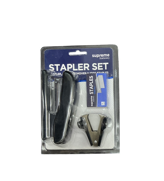 3 Pcs Stapler Set Black