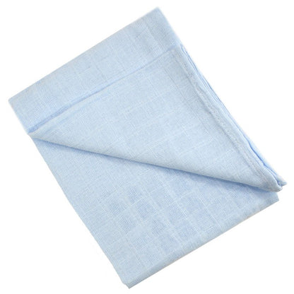 Blue Large Baby Muslin Squares (Set of 6)
