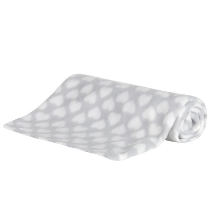 Baby Fleece Blanket for Pram, Crib, Moses Basket Carry Cot or Cot Bed - GREY (Set of 3)