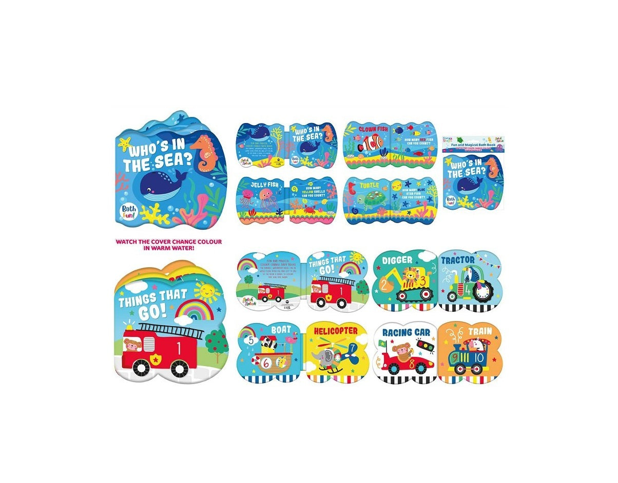 Colour Changing Bath Book