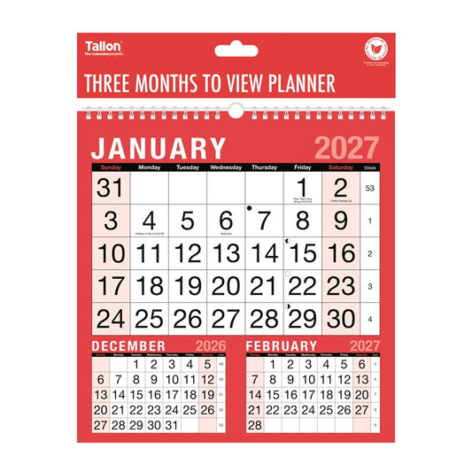 Tallon - 2027 Three Months to View
