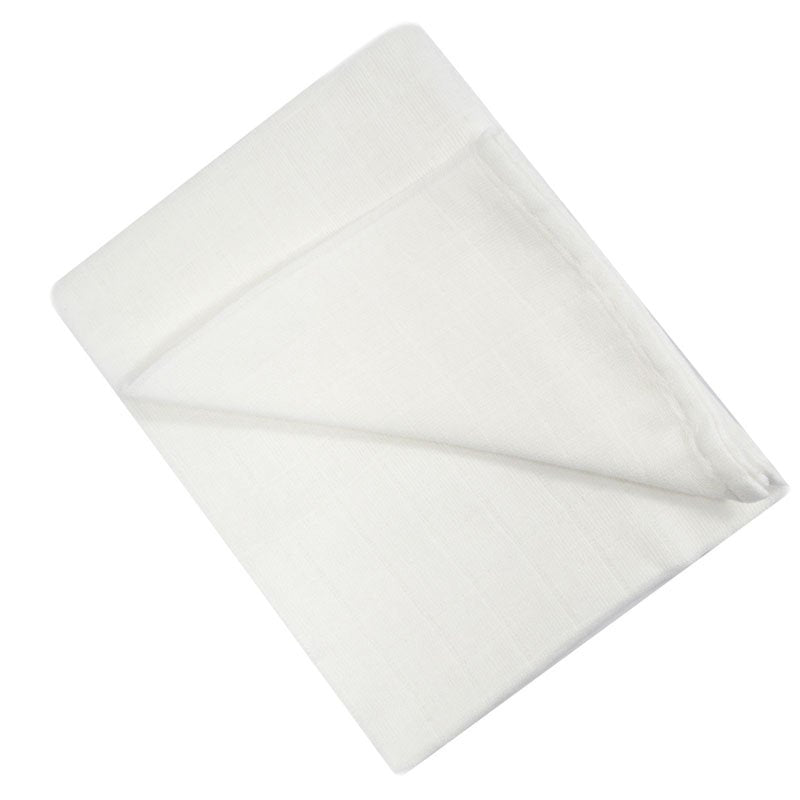 White Large Baby Muslin Squares (Set of 6)