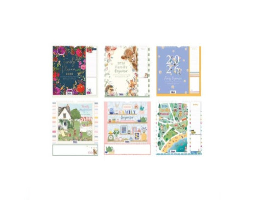 2026 Family Organiser Month to View Calendar
