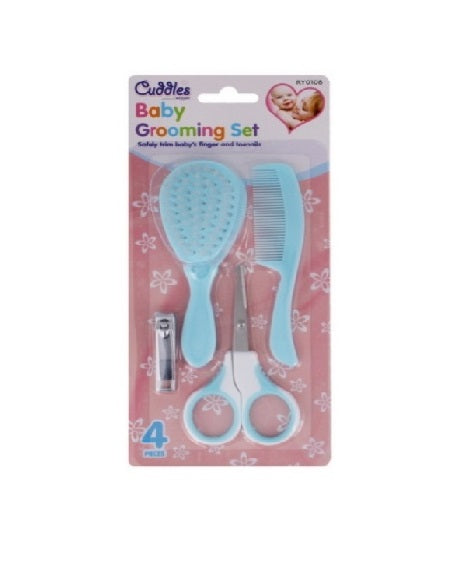 Baby Grooming Set 4 pcs - BLUE
