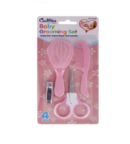 Baby Grooming Set 4 pcs - PINK