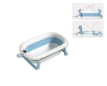 Foldable Baby Bathtub with Thermometer