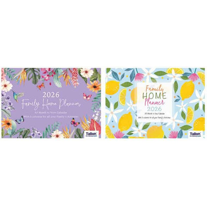 Family Calendar A3 Folded Planner