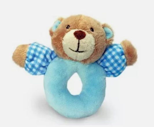 Animal Shape Soft Rattle Plush Toy