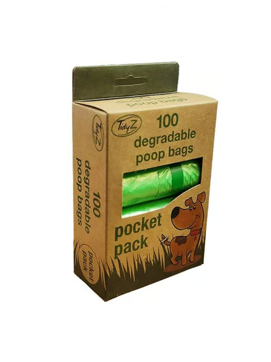 TidyZ Disposable Dog Poop Bags 100 Pack