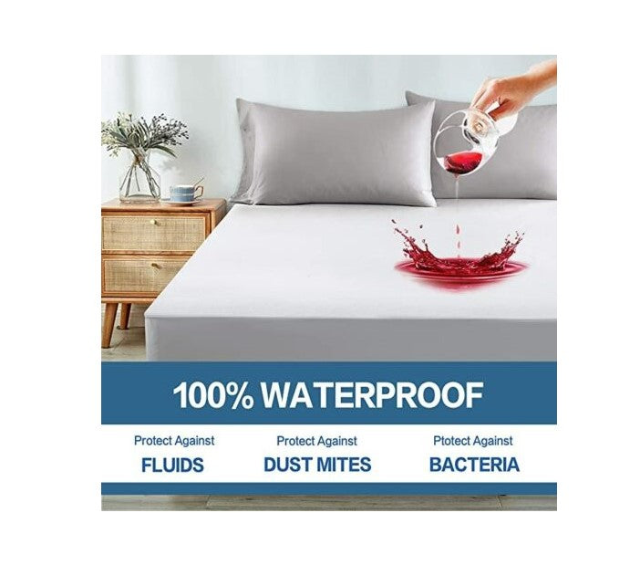 Waterproof Mattress Protector for King Bed