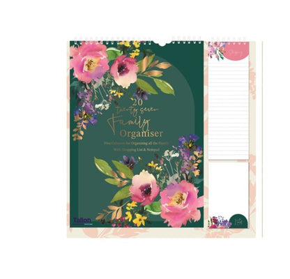2027 Family Organiser Month to View Calendar