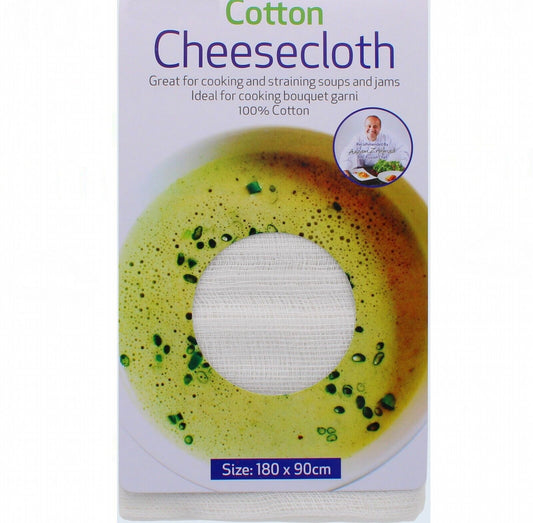 2 Pack Reusable Large White Cotton Cheese Cloth|
