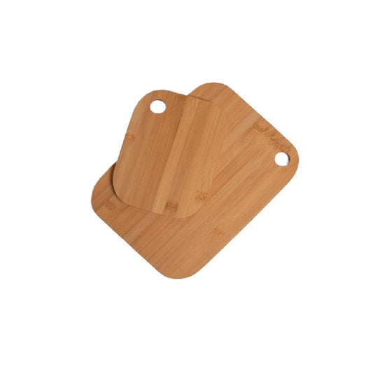 Set of 2 Anti-Bacterial Bamboo Chopping Boards