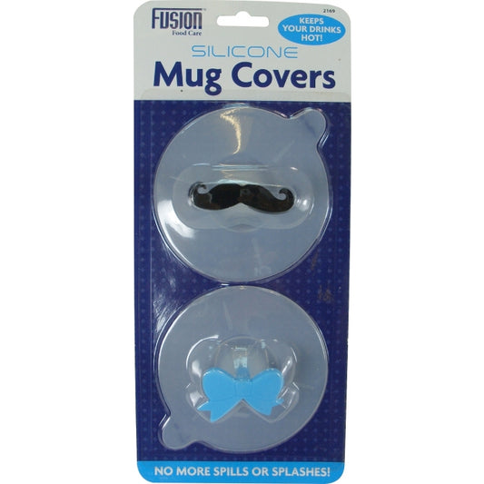 2Pcs Silicone Drink Glass Cup Covers