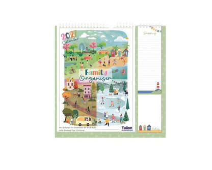 2027 Family Organiser Month to View Calendar
